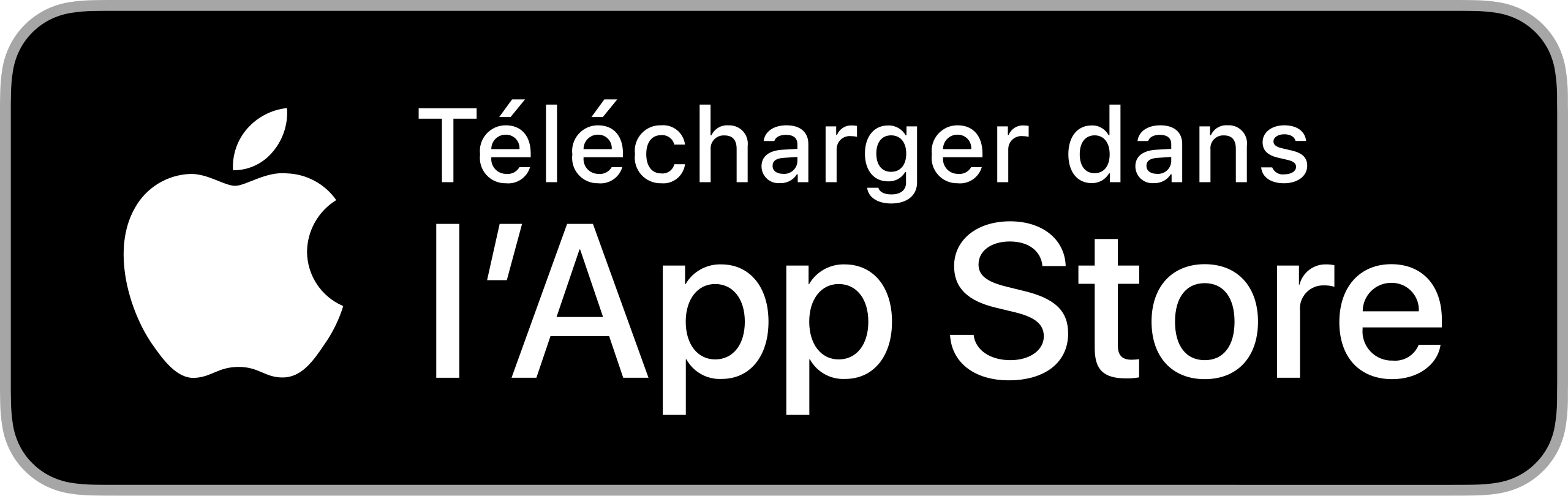 Télécharger sur App Store Badge